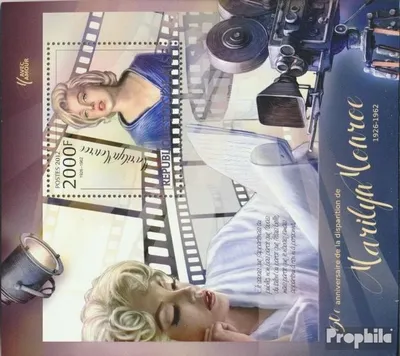 Produktbild von Briefmarken Togo 2012 Mi Block 727 (kompl. Ausgabe) postfrisch Marilyn Monroe (1926-1962)
