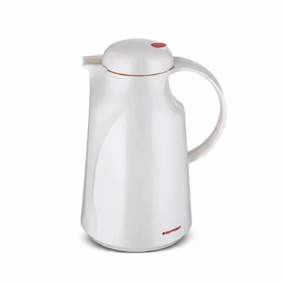 Produktbild von ROTPUNKT Isolierkanne 280 LEONIE 1,0 l | Zweifunktions-Drehverschluss | BPA Frei- gesundes trinken | Germany | Warm + Kalthaltung