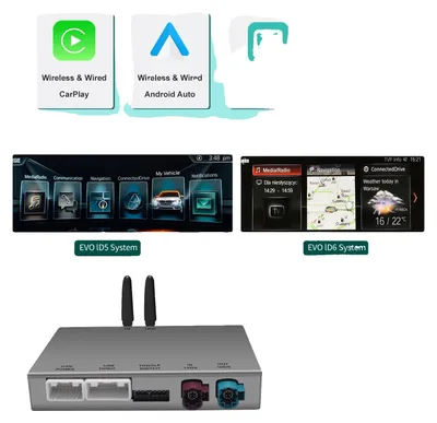 Image de Module CarPlay sans fil, compatible avec Android Auto, installation facile, pour EVO