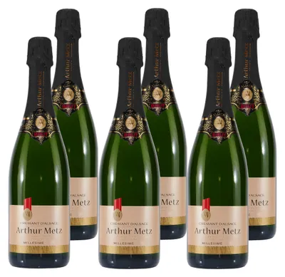 Produktbild von Arthur Metz Crémant d'Alsace -trocken- (6 x 0,75L)