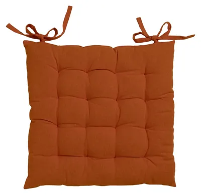 Image de Assise de chaise matelassée en coton Kalas