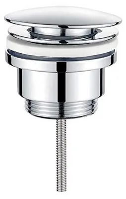 Immagine prodotto di Scarico universale per lavabo, con o senza tappo di troppo, con sistema di apertura pop-up automatico