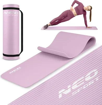 Produktbild von Podložka na cvičení 183 x 60 x 1 cm Neo-Sport - 192201 fialová
