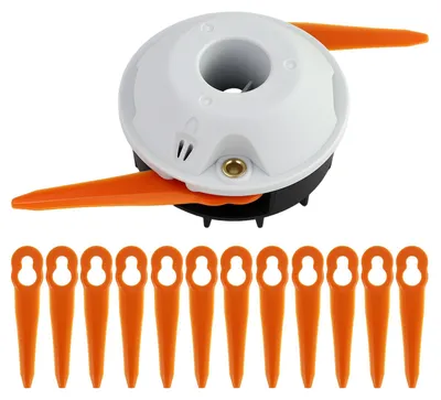 Produktbild von 4008 710 2102 PolyCut 2-2 Schneidkopf für Rasentrimmer und Rasenkantenpflege, mit 12 Ersatzmessern