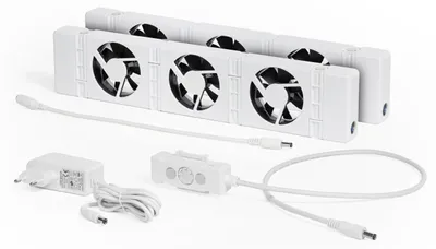Heizungsventilator Starter Duo Set 2-tlg., leise, spart bis zu 22% Energie