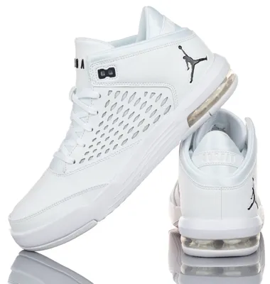 Produktbild von Nike Jordan Flight Origin 4 921196-100 Weiß/Schwarz 45