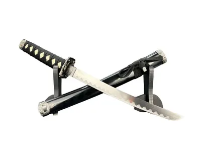 Image de Coupe-papier japonais de style asiatique avec étui en bois et support - accessoire décoratif de collection et de bureau HK1104S