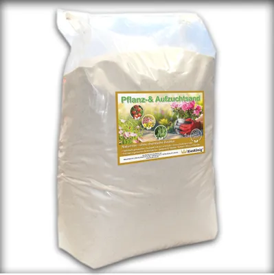 Produktbild von 5 kg Pflanz-& Aufzuchtsand Pflanzsand Orchideensand Kakteensand 0,1 - 0,4 mm