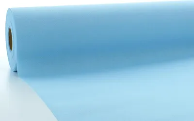 Produktbild von Airlaid Tischdeckenrolle Hellblau, 118 cm x 25 m , 1 Stück - Mank
