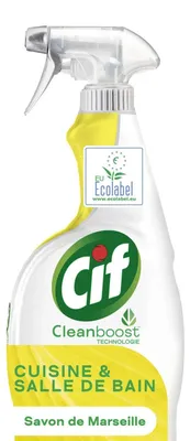 Produktbild von Cif 750 ml Bad- und Küchenreiniger mit Marseiller Seife