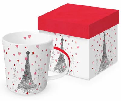 Immagine prodotto di PPD Paris Love Trend Mug, in Geschenkbox, Tasse , Becher, New Bone China, 400 ml, 160303265