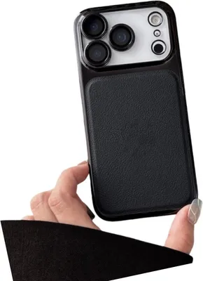 Obrázok produktu pre INF Čierne ochranné puzdro pre iPhone 17 Pro – nárazuvzdorné a proti poškriabaniu