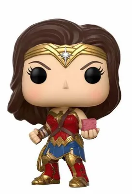 Produktbild von DC Justice League - Wonder Woman and Motherbox 211 Exclusive - Funko Pop! Vinyl Figur