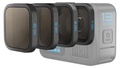 Produktbild von GoPro Smart Motion Blur ND-Filter, 4er-Pack für HERO13 Black