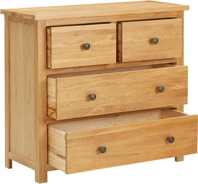 Obrázek produktu pro vidaXL Komoda 80x35x75 cm z masivního dubového dřeva