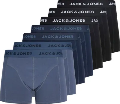 Produktbild von Jack & Jones Jeremiah Solid Trunks Boxershorts Herren (7-pack)