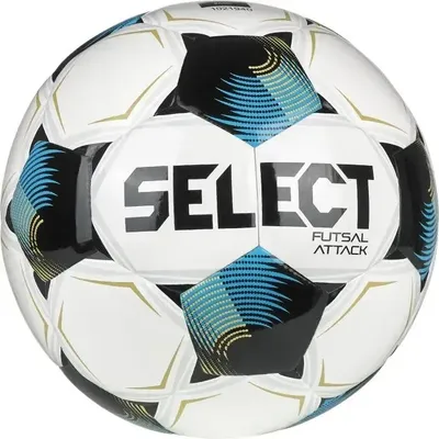 Productafbeelding van Select Futsal Attack V26 Voetbal - Wit | Maat: SZ. FUTSAL