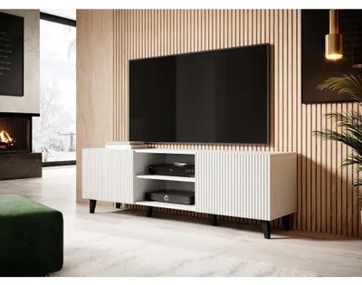 Zdjęcie produktu dla Szafka RTV Cama PAFOS 150x42x52 biały mat