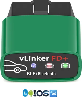 Immagine prodotto di Vlinker Fd Wifi V2.2 scanner diagnostico Obd compatibile con Android IOS Ford Forscan Bluetooth 4.0
