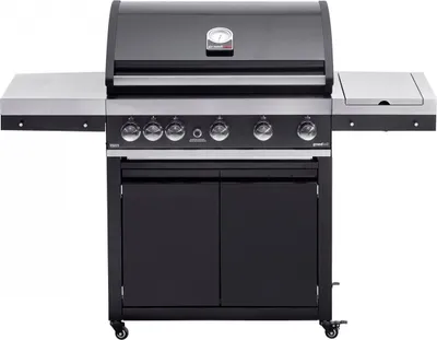 Produktbild von Grandhall Gasgrill Maxim G5 Trolley 5 Brenner, 1 Seitenbrenner, 1 Infrarot-Heckbrenner K05000335A