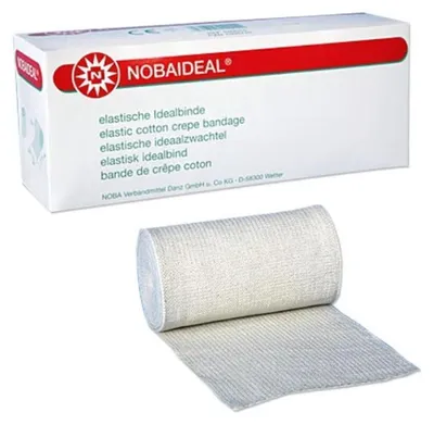 Produktbild von NOBA Idealbinde elastisch 5 m x 4 cm, 10 St. Binde