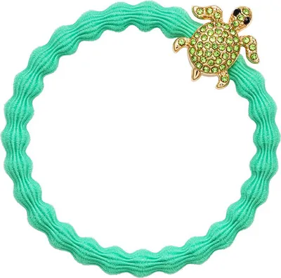 Obrázek produktu pro By Eloise London Gold Diamanté Turtle Jungle Green