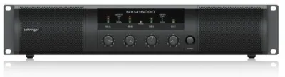Productafbeelding van Behringer NX4-6000, 4 kanalen, 1600 W, Distorsie: 0,2%, Signaal-ruisverhouding: 100 dB, Frequentiebereik: 20 - 20000 Hz