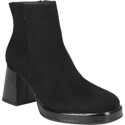 Zdjęcie produktu dla Paul Green buty za kostkę 8051-024, zamsz, czarny, damskie
