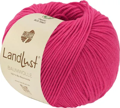 Produktbild von Lana Grossa - Landlust Baumwolle GOTS 0035 fuchsia