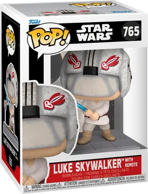 Imagen del producto de Star Wars: Luke Skywalker con sable de luz, modelo 765 - Funko Pop!