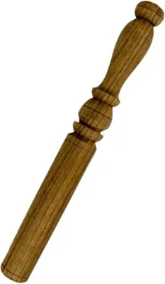 Produktbild von 23 cm Holzklänge-Tibetische Holzklänge-Klangstein aus echtem Holz - Accessoires