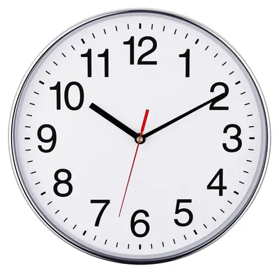 Wanduhr 30 cm, leise, Quarz, batteriebetrieben, silber