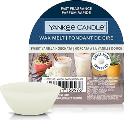 Immagine prodotto di YANKEE CANDLE Dolce Horchata alla vaniglia / cera profumata 22g