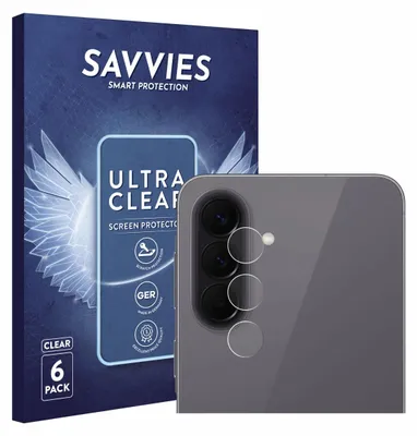 Produktbild von 6x Für Samsung Galaxy A57 5G (NUR Kameraschutz) Schutzfolie Savvies Displayschutz Display Schutz Folie Klar Transparent