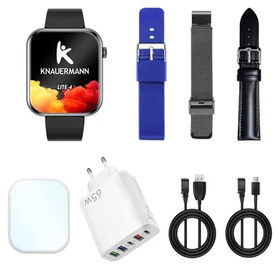 Produktbild von Knauermann Lite 4 (2026) Smartwatch mit GPS & Telefonfunktion