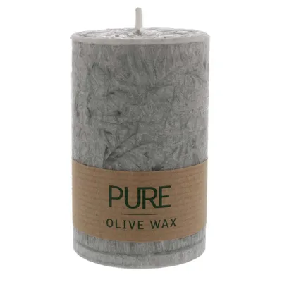Immagine prodotto di Cera d'oliva PURE Kerze - Antracite 90x60