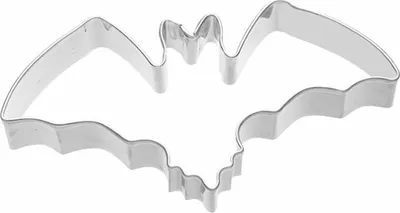 Immagine prodotto di Birkmann Ausstechform Fledermaus, Ausstecher, Plätzchenform, Keks, Plätzchen, Edelstahl, 11.5 cm, 192386