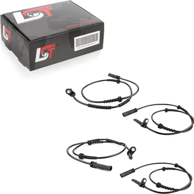 Produktbild von 4x ABS Sensor Raddrehzahlregler vorne hinten links rechts für BMW 5er F11 GT F07