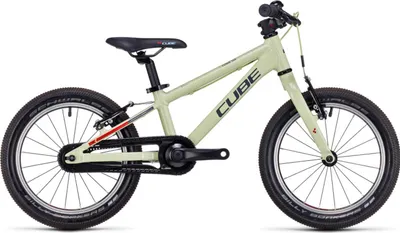 Produktbild von Cube Cubie 160 16" Singlespeed 2023 Unisex Kinderfahrrad / Aluminium Grün/Rot