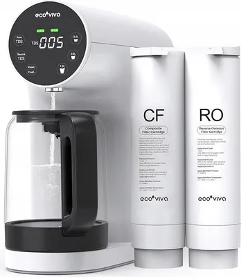 Zdjęcie produktu dla Ecoviva System odwróconej osmozy z 5-stopniową filtracją monitor TDS