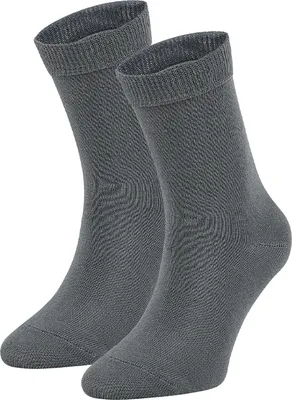 Produktbild von Kinder Socken für Mädchen & Jungen Lange Baumwollsocken, 30-35, Dark Graphite