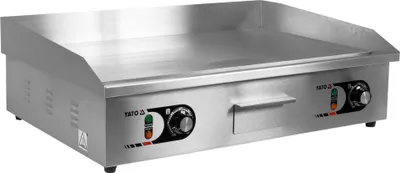 Obrázek produktu pro Gastro grilovací deska, hladká, 2x2200W, 735x510x230mm
