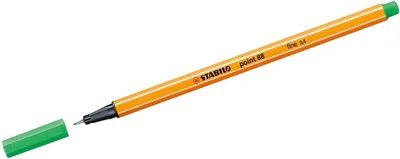 Zdjęcie produktu dla STABILO point 88, Zielony, Drobny, Zielony, Żółty, Plastik, Sześciokątny, Light emerald