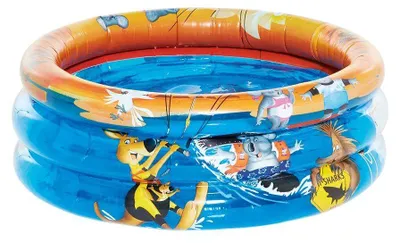 Produktbild von Planschbecken Down Under Kinder Pool aufblasbar Outdoor Kleinkind Baby Becken : Ø 140 x H26 cm + Ø 175 x H30 cm