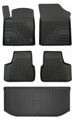 Obrázek produktu pro Autokoberce 3D TPE + vana kufru DryZone pro: Volkswagen UP! 2011-2023 hatchback 5 ks