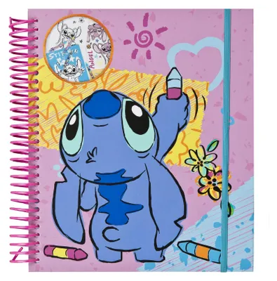 Image de Kit de coloriage Lilo & Stitch avec autocollants et feutres