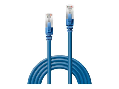Immagine prodotto di Lindy 45640 S/FTP Cat6 Kabel, blau 0.30m LSOH, inkl Testprotokoll