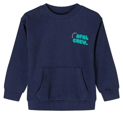Produktbild von Minoti - Sweatshirt für Jungen, Kängurutasche MN302 (122) (Dunkelblau)