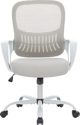 Image de Chaise de bureau Sweiko avec repose-pieds réglable,Grand siège de bureau pour pupitre,Counter Height Office Chairs,Gris