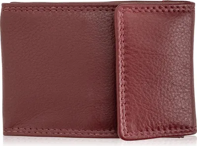 Obrázok produktu pre Josephine Osthoff - KEY POCKET Puzdro na kľúče Mini puzdro na mince z pravej kože s ochranou kreditnej karty RFID Dvojité prešívanie Vonkajšie vrecko na kartu Vrecko na kľúče s krúžkami